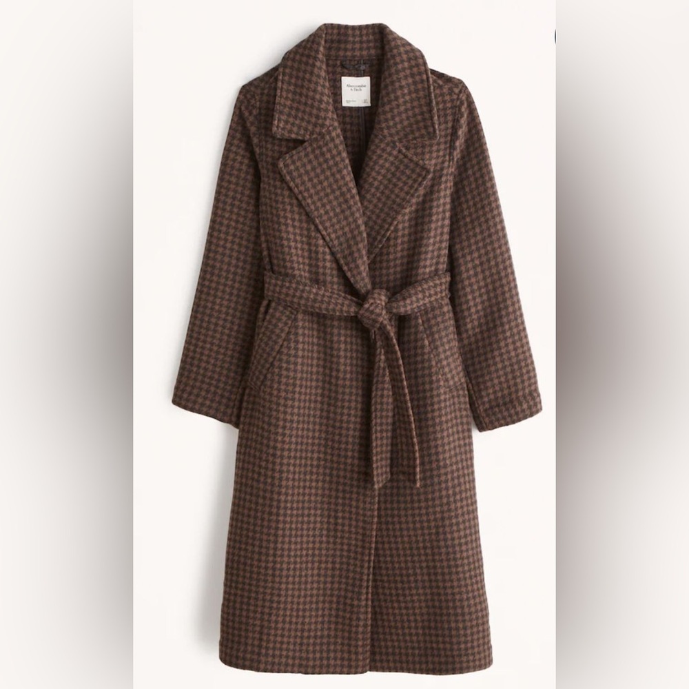 Abercrombie | Wool-Blend Blanket Long Coat